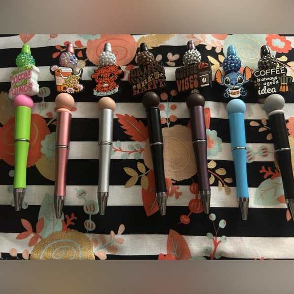 Coffee lovers pens handmade (pick one) - Picture 1 of 6